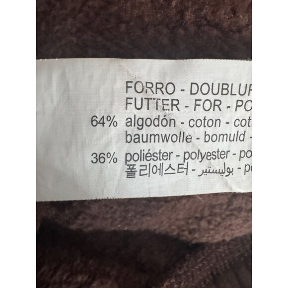 2/$30 Zara Large Chocolate Brown Cotton & Polyester Sweatshirt - Picture 9 of 15